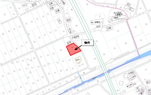 宮崎市大字長嶺　売地画像